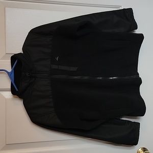 Arizona Boys, black coat, M(10-12). NWOT.   Long sleeved  front zipper.